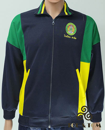 เสื้อแจ็คเก็ต โรงเรียนสาธิตมหาวิทยาลัยราชภัฏ หมู่บ้านจอมบึง